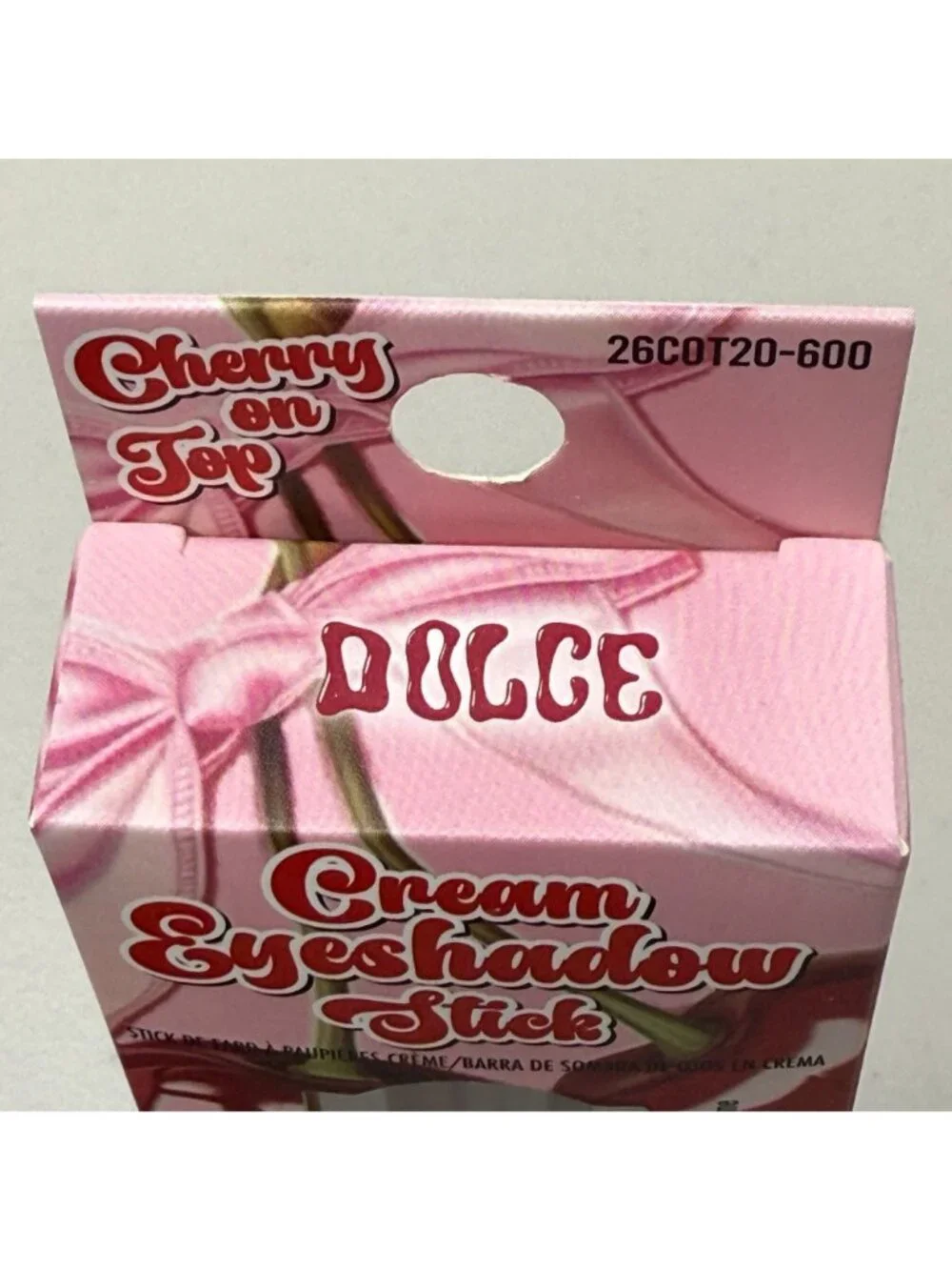 ioni Cream Eyeshadow Stick Dolce Shimmer Chocolate Cherry Vegan